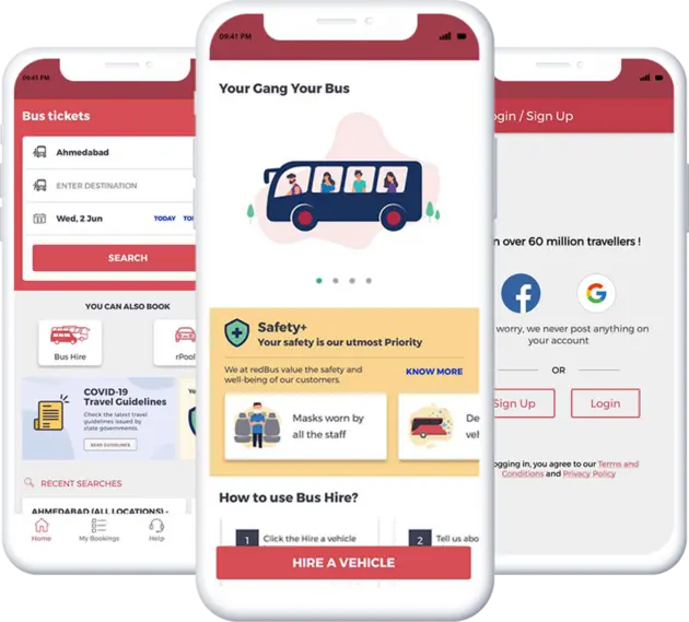 bus booking app